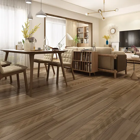 Factory Timber Tile Porcelain Floor Tile with Full Body (900X150mm)