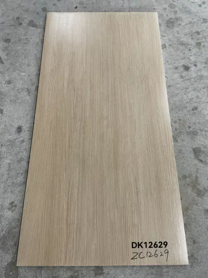 Fine Carving Glazed Wood Flooring Tile for Home Decoration 600X1200mm