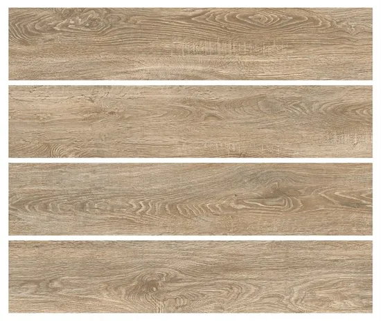 Foshan 3D Inkjet Wooden Tile Flooring Tiles for Project (1000X200mm)