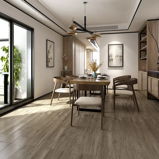 Foshan Cheap Price Wood Floor Tile for Home Decoration (1200X200mm)