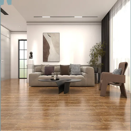 Foshan New Design Wooden Tile Floor Tile for Home Decoration (800*150mm)