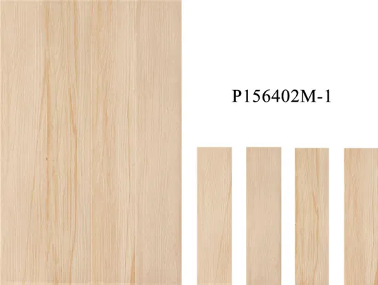 Home Decoration Durable Wood Luxury Ceramic Floor Tile in Foshan (600*150mm)