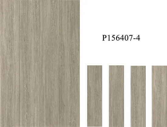 Wood Glazed Nature Wood Design Rustic Floor Tiles in Foshan (600*150mm)