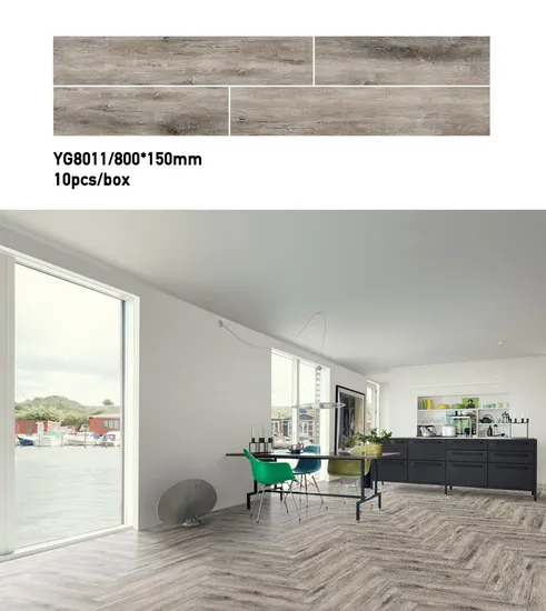 Wood Look Flooring Ceramic Tile for Home Decoration (800*150mm)