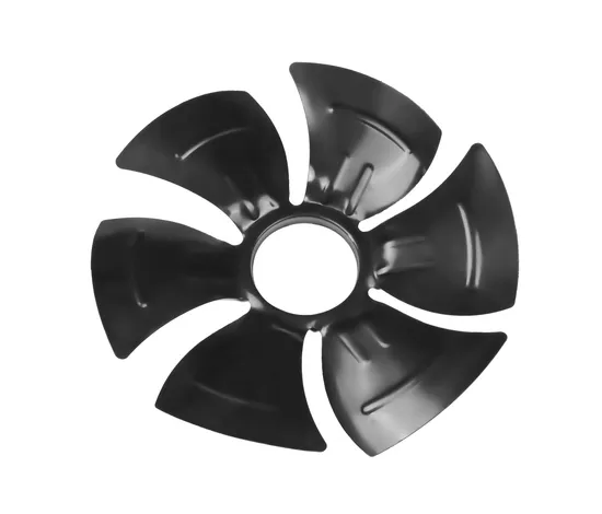 Factory Manufacture Axial Fan Iron One-Piece Fan Blade