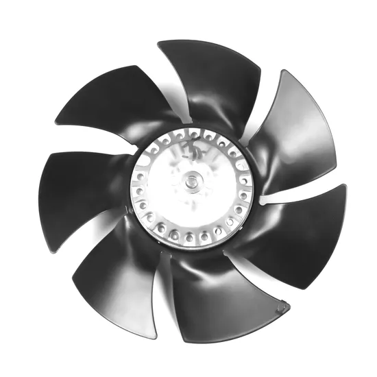 Factory Manufacture Axial Fan Iron One-Piece Fan Blade