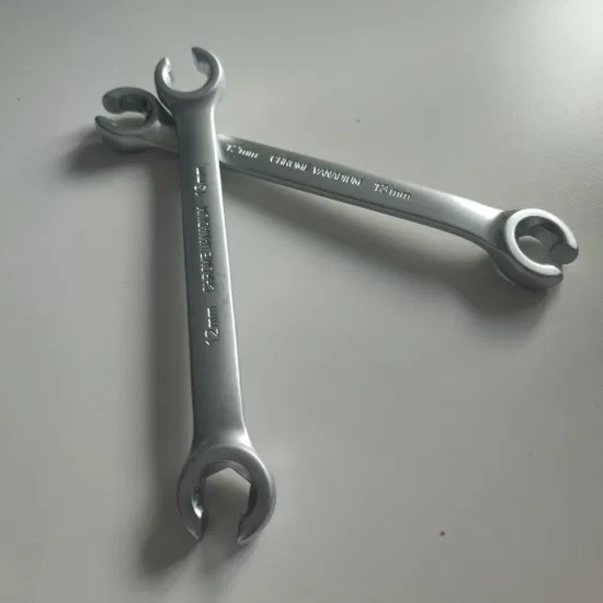 12-13mm Matt Flare Nut Wrench, Brake Line Open Wrench