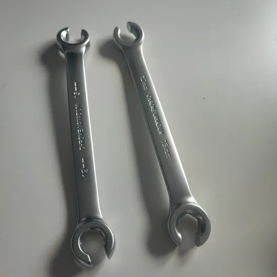 12-13mm Matt Flare Nut Wrench, Brake Line Open Wrench