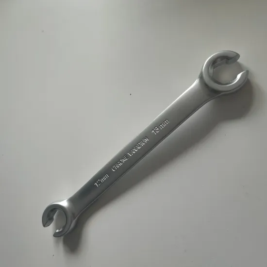 12-13mm Matt Flare Nut Wrench, Brake Line Open Wrench