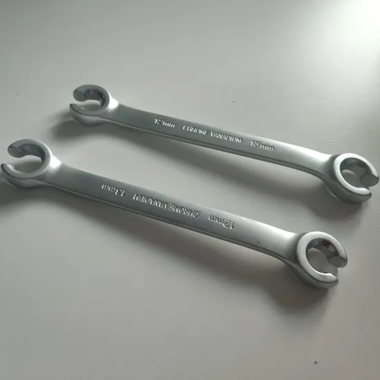 12-13mm Matt Flare Nut Wrench, Brake Line Open Wrench