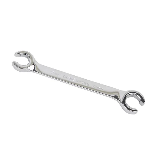 17-19mm Flare Nut Wrench Set, Brake Line Open Wrench, Spanner