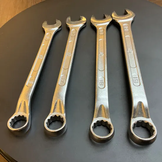 18mm New Combination Wrench, 40-Degree Angled Box-End Combination Spanner