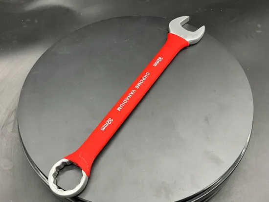 1 (17/64) Inch, Matt, Combination Wrench with Insulated Rubber Dipped, Pipe Grip Wrench/Spanner