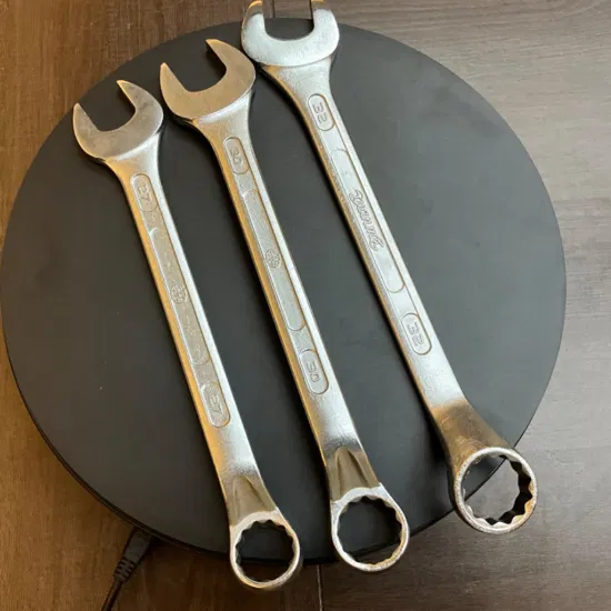 1 (1/16) Inch New Combination Wrench, 40-Degree Angled Box-End Combination Spanner, Factory Price