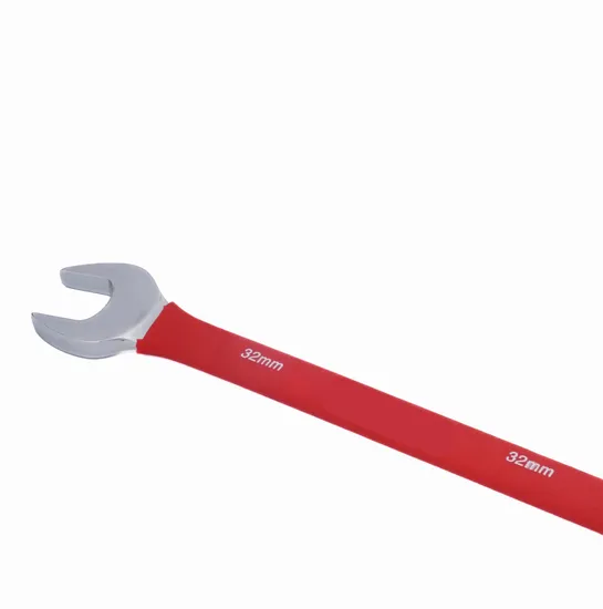 20mm, Matt, Combination Wrench with Insulated Rubber Dipped, Pipe Grip Box Wrench/Spanner