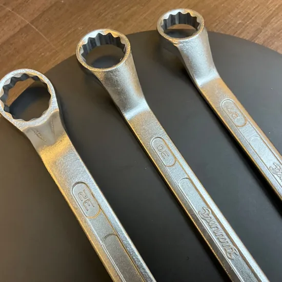 32mm New Combination Wrench/Spanner, 40-Degree Angled Box-End Combination Spanner, Factory Price