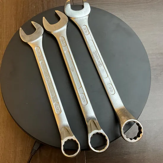 32mm New Combination Wrench/Spanner, 40-Degree Angled Box-End Combination Spanner, Factory Price