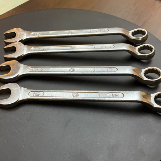 3/4inch New Combination Wrench, 40-Degree Angled Box-End Combination Spanner