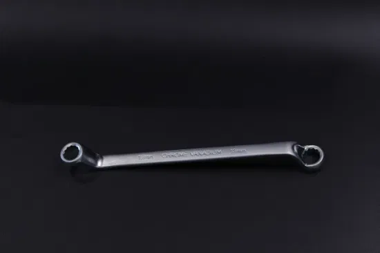 75-Degree Deep Offset Double Box-End Wrench, Deep Offset Ring Spanner, Cr-V, Tool, Hand Tool, Hardware Tool, Factory Price