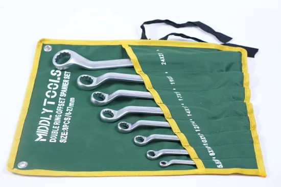 8PCS Box-End Wrench with Roll up Pouch, Factory Price