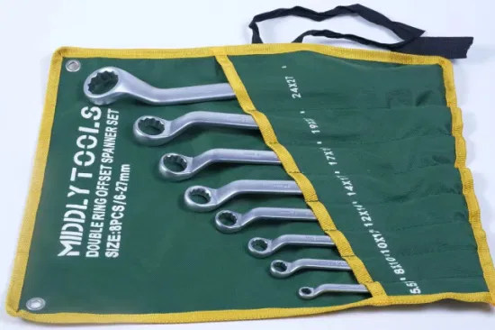 8PCS Box-End Wrench with Roll up Pouch, Factory Price