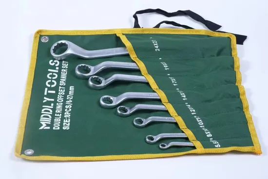 8PCS Box-End Wrench with Roll up Pouch, Factory Price