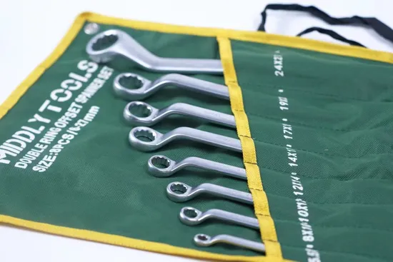 8PCS Box-End Wrench with a Roll up Pouch, Factory Price