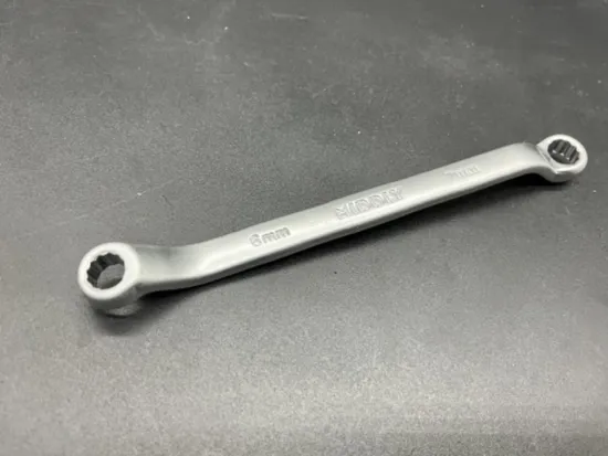 Box-End Wrench/Ring Spanner, Matt Finish 15/64inch-7/16inch Cr-V, Factory Price