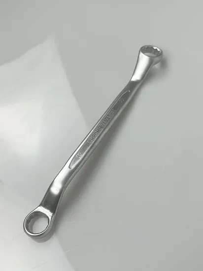 Box-End Wrench/Ring Spanner, Matt Finish 19-22mm Cr-V