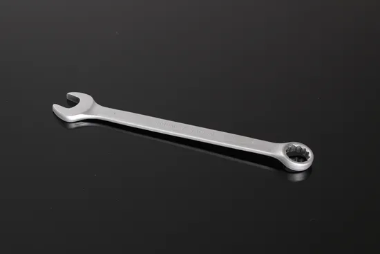 Combination Wrench/Open-Ring Spanner, Matt Finish, 1 (17/64) Inch, Cr-V, Factory Price