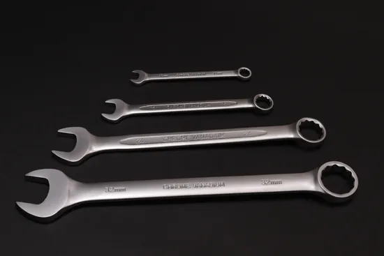 Combination Wrench/Open-Ring Spanner, Matt Finish, 1 (17/64) Inch, Cr-V, Factory Price