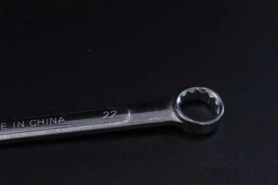 Combination Wrench/Open-Ring Spanner, Mirror Finish 60mm Cr-V, Hardware Tool, Factory Price