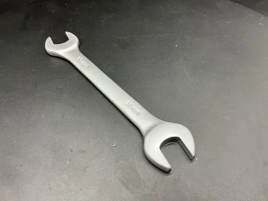 Double Open-End Wrench/Open Spanner, Matt Finish 33/64inch-19/32inch Cr-V