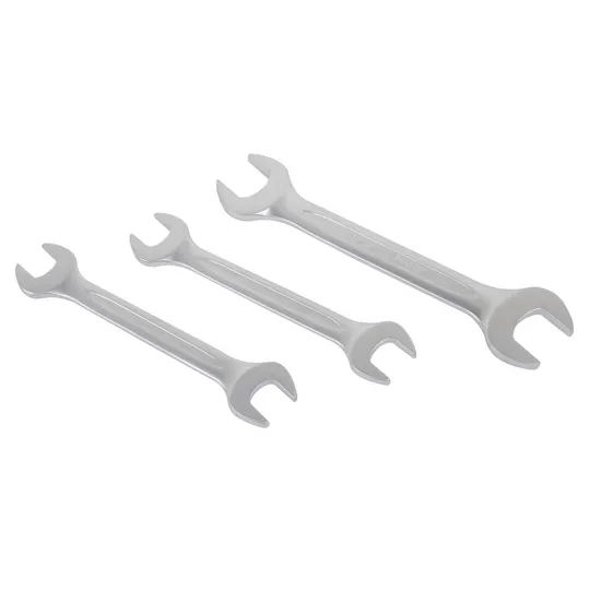 Double Open-End Wrench/Open Spanner, Matt, 14-15mm Cr-V