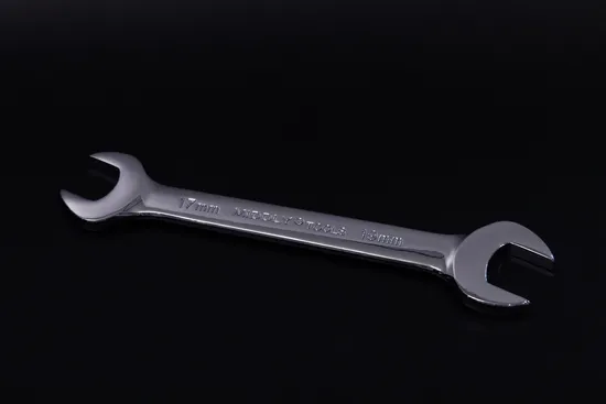 Double Open-End Wrench/Open Spanner, Mirror Finish, 33/64inch-5/8inch CRV, Factory Price