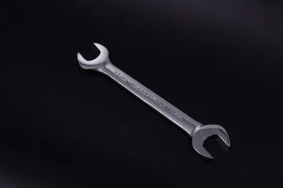 Double Open-End Wrench/Open Spanner, Mirror Finish, 43/64inch-3/4inch, Cr-V, Hand Tool, Factory Price