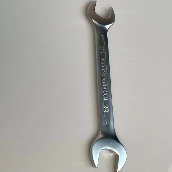 Double Open-End Wrench/Open Spanner, Mirror, 33/64inch-19/32inch Cr-V, Factory Price