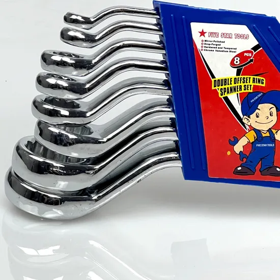 Factory Price 8PCS Box-End Wrench/Spanner Set with Simple Organizer