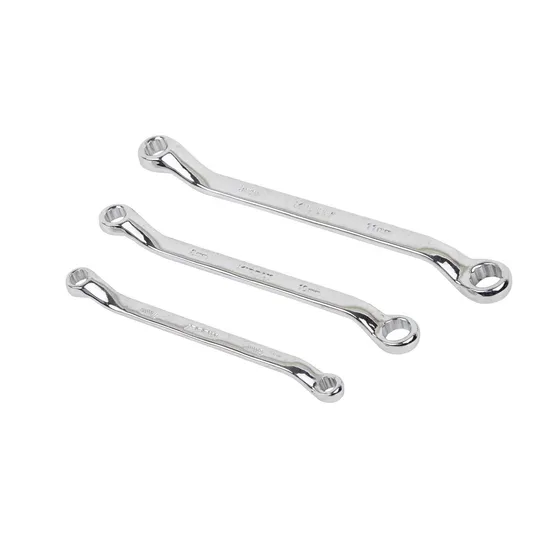 Middly Box-End Wrench/Ring Spanner, Matt Finish 14-15mm Cr-V