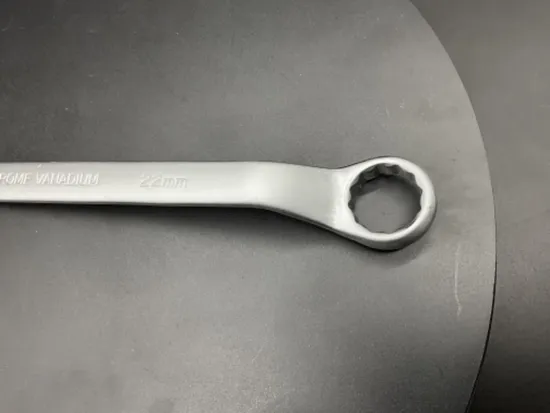 Middly Box-End Wrench/Ring Spanner, Matt Finish 20-22mm Cr-V