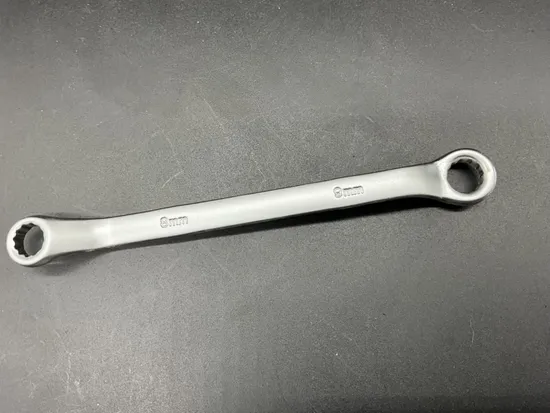 Middly Box-End Wrench/Ring Spanner, Matt Finish 5/16inch-23/64inch Cr-V