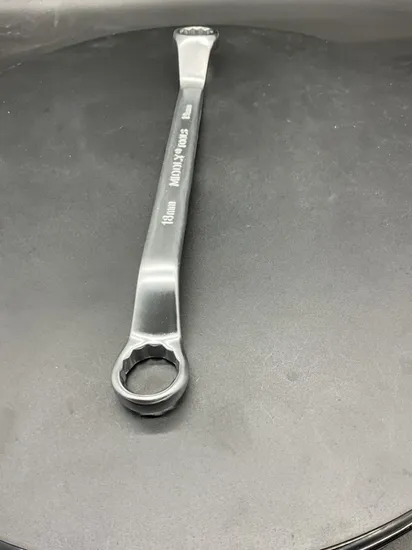 Middly Box-End Wrench/Ring Spanner, Matt Finish 45/64inch-3/4inch Cr-V