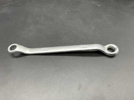 Middly Box-End Wrench/Ring Spanner, Matt Finish 5/16inch-23/64inch Cr-V