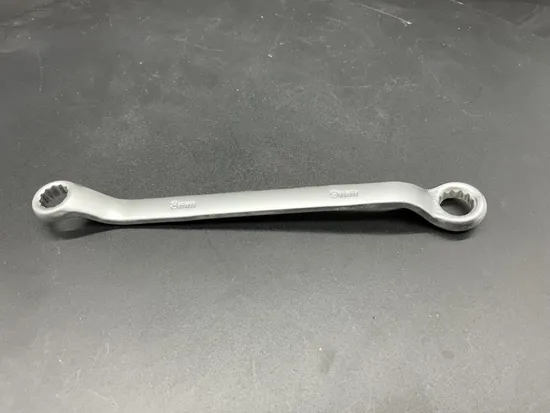 Middly Box-End Wrench/Ring Spanner, Matt Finish 8-9mm Cr-V