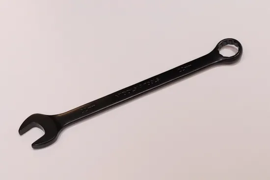 Middly Combination Wrench 22mm Black, Open-Ring Spanner