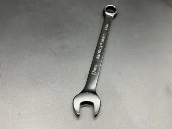 Middly Combination Wrench/Open-Ring Spanner Black Finish 11mm Cr-V