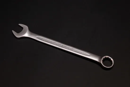 Middly Combination Wrench/Open-Ring Spanner Matt Finish 15/16inch Cr-V