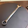 Middly Combination Wrench/Open-Ring Spanner, Mirror Finish, 55/64inch, Cr-V