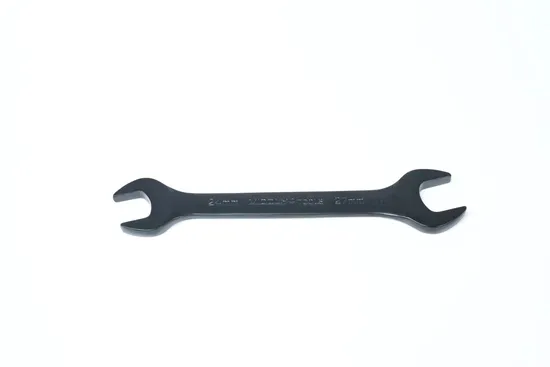 Middly Double-Open End Wrench/Open Spanner, Black, 24-27mm, Factory Price