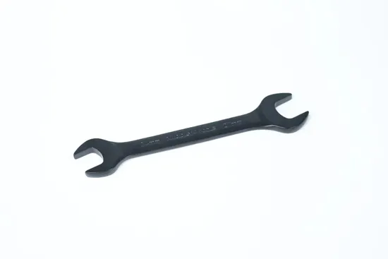 Middly Double-Open End Wrench/Open Spanner, Black, 24-27mm, Factory Price